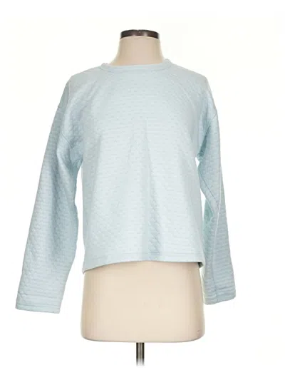 Pre-owned Jcrew Sweatshirt In Blue