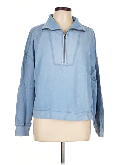 Pre-owned Jcrew Sweatshirt In Blue