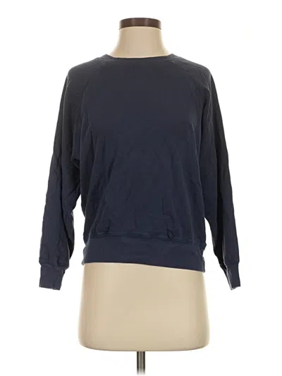 Pre-owned Jcrew Sweatshirt In Blue
