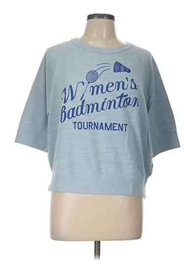 Pre-owned Jcrew Sweatshirt In Blue