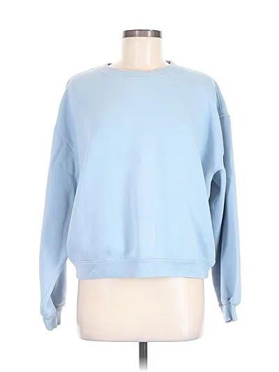 Pre-owned Jcrew Sweatshirt In Blue