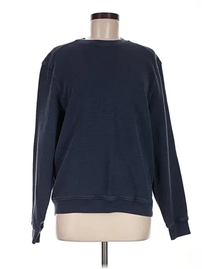 Pre-owned Jcrew Sweatshirt In Blue