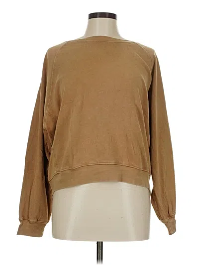 Pre-owned Jcrew Sweatshirt In Brown
