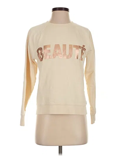 Pre-owned Jcrew Sweatshirt In Gold