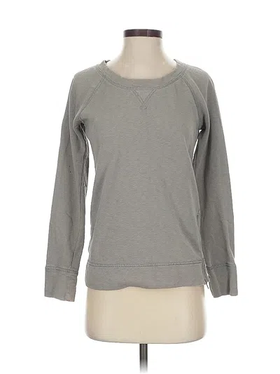 Pre-owned Jcrew Sweatshirt In Gray