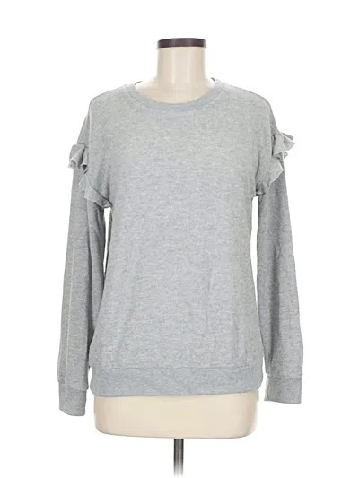 Pre-owned Jcrew Sweatshirt In Gray