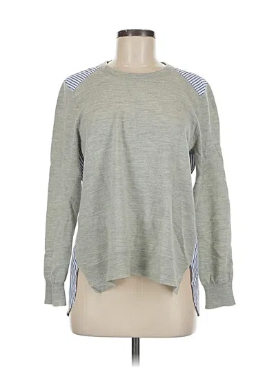 Pre-owned Jcrew Sweatshirt In Gray