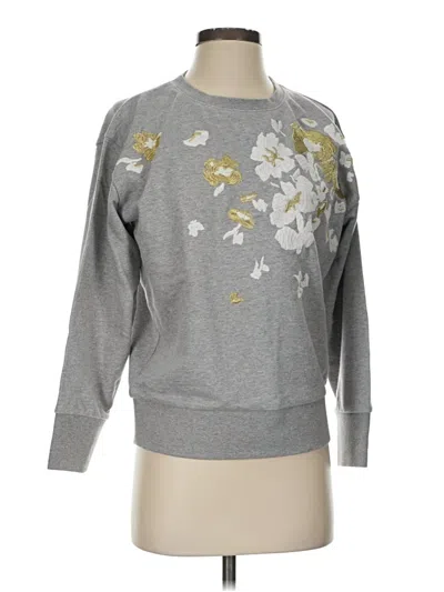 Pre-owned Jcrew Sweatshirt In Gray