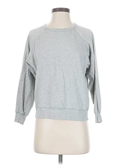 Pre-owned Jcrew Sweatshirt In Gray