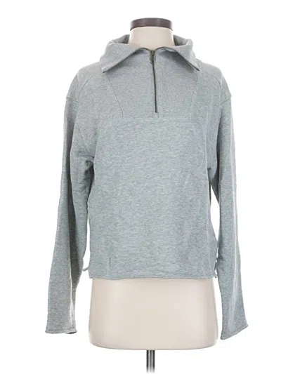Pre-owned Jcrew Sweatshirt In Gray