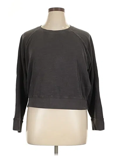 Pre-owned Jcrew Sweatshirt In Gray