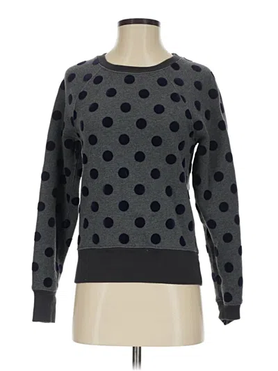 Pre-owned Jcrew Sweatshirt In Gray