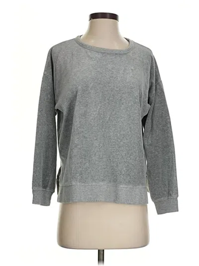 Pre-owned Jcrew Sweatshirt In Gray