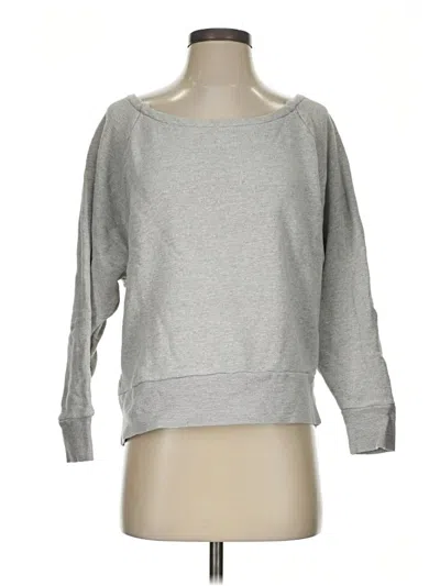 Pre-owned Jcrew Sweatshirt In Gray