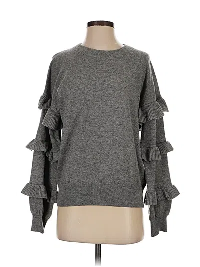 Pre-owned Jcrew Sweatshirt In Gray