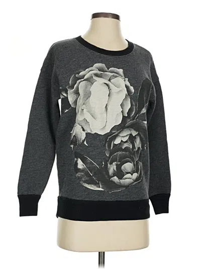 Pre-owned Jcrew Sweatshirt In Gray