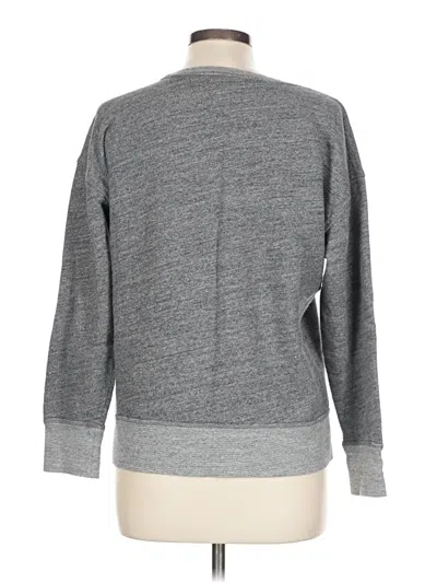 Pre-owned Jcrew Sweatshirt In Gray