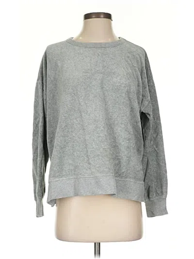 Pre-owned Jcrew Sweatshirt In Gray