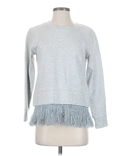 Pre-owned Jcrew Sweatshirt In Gray
