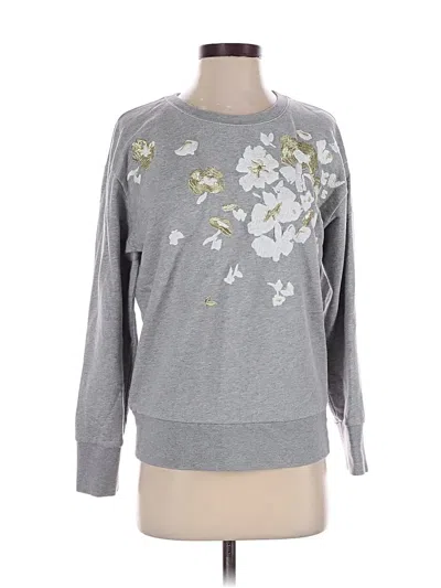 Pre-owned Jcrew Sweatshirt In Gray