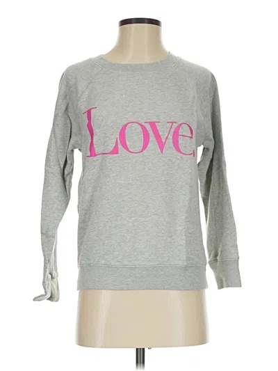 Pre-owned Jcrew Sweatshirt In Gray