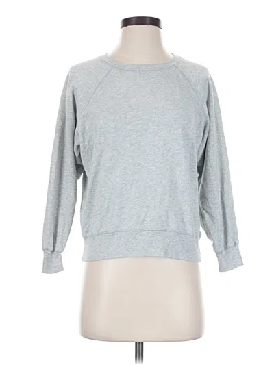 Pre-owned Jcrew Sweatshirt In Gray