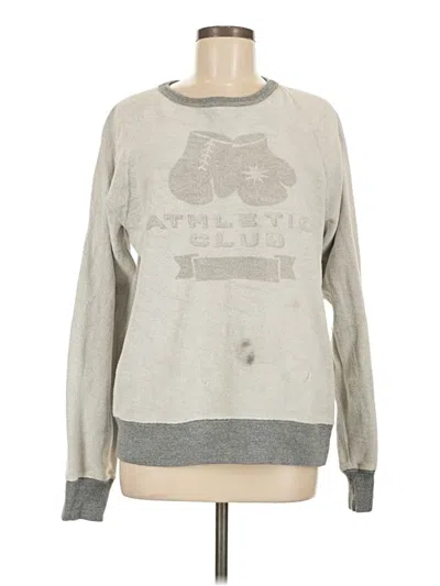 Pre-owned Jcrew Sweatshirt In Gray