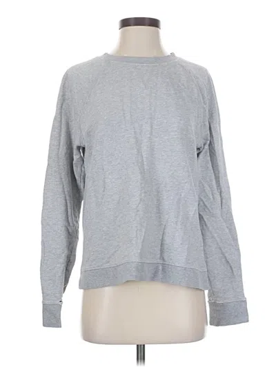 Pre-owned Jcrew Sweatshirt In Gray