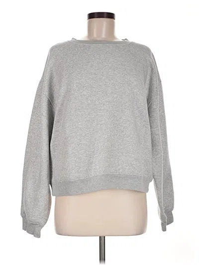 Pre-owned Jcrew Sweatshirt In Gray