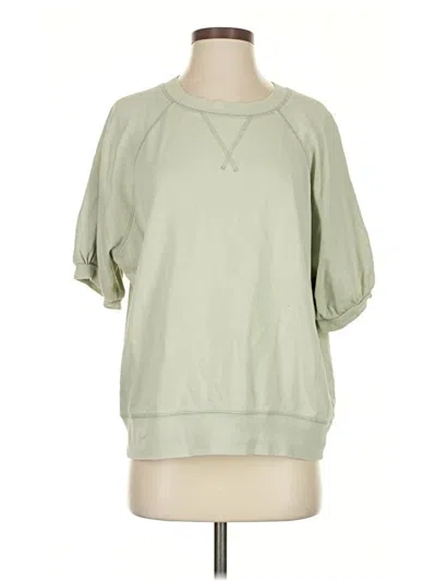 Pre-owned Jcrew Sweatshirt In Green