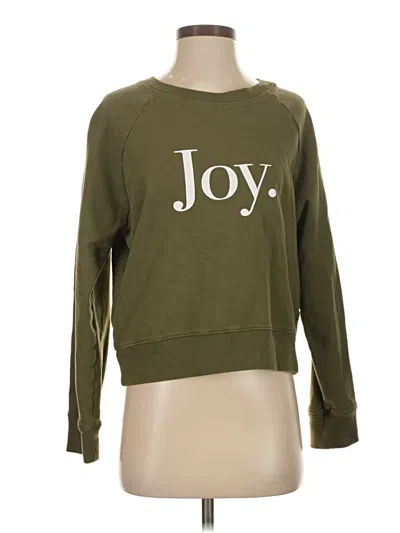 Pre-owned Jcrew Sweatshirt In Green