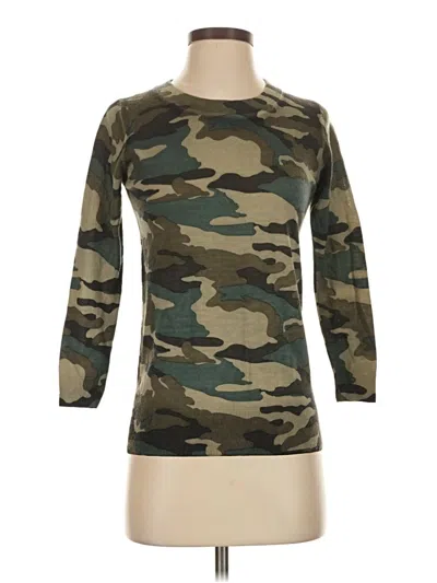 Pre-owned Jcrew Sweatshirt In Green