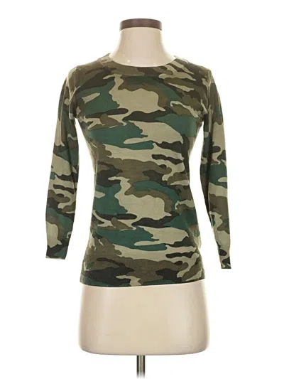 Pre-owned Jcrew Sweatshirt In Green