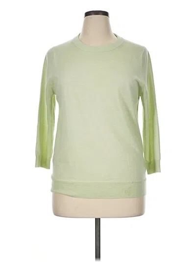 Pre-owned Jcrew Sweatshirt In Green
