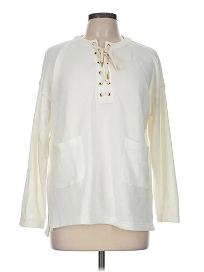 Pre-owned Jcrew Sweatshirt In Ivory