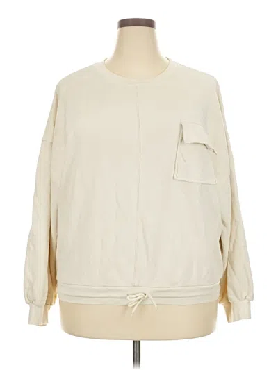 Pre-owned Jcrew Sweatshirt In Ivory