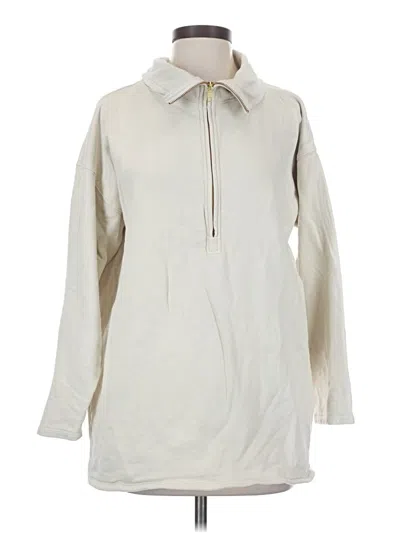 Pre-owned Jcrew Sweatshirt In Ivory
