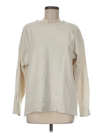 Pre-owned Jcrew Sweatshirt In Ivory