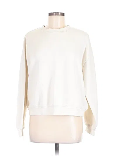 Pre-owned Jcrew Sweatshirt In Ivory
