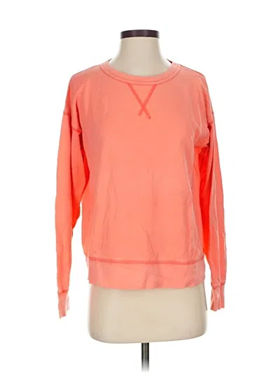 Pre-owned Jcrew Sweatshirt In Orange