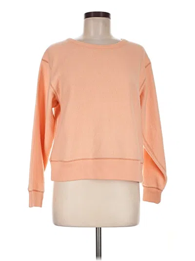 Pre-owned Jcrew Sweatshirt In Orange