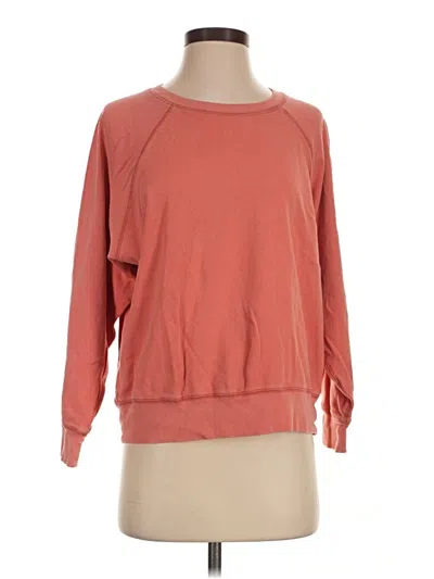 Pre-owned Jcrew Sweatshirt In Orange