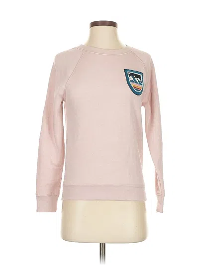 Pre-owned Jcrew Sweatshirt In Pink