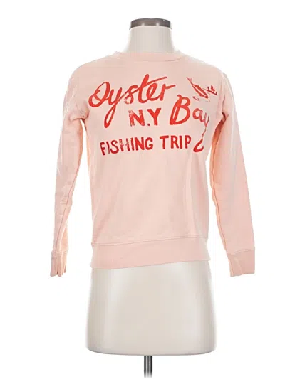 Pre-owned Jcrew Sweatshirt In Pink