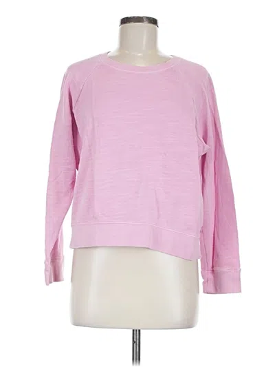 Pre-owned Jcrew Sweatshirt In Pink