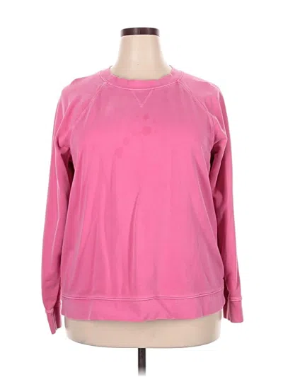 Pre-owned Jcrew Sweatshirt In Pink