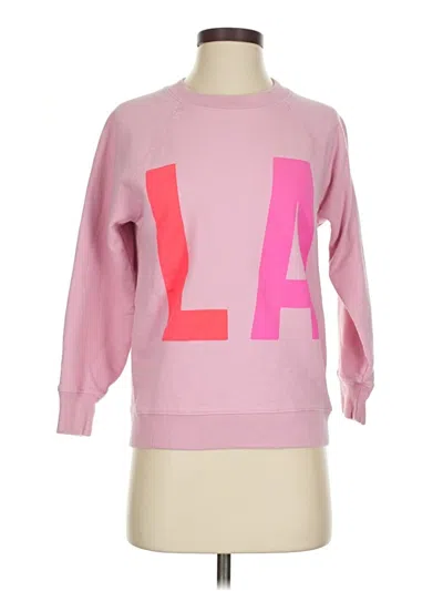 Pre-owned Jcrew Sweatshirt In Pink