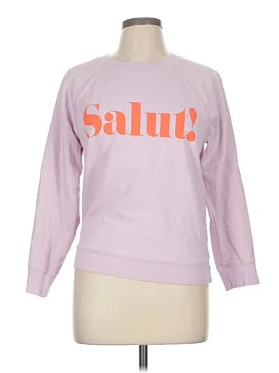 Pre-owned Jcrew Sweatshirt In Pink