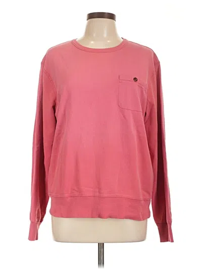 Pre-owned Jcrew Sweatshirt In Pink