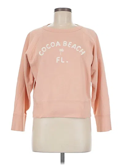 Pre-owned Jcrew Sweatshirt In Pink